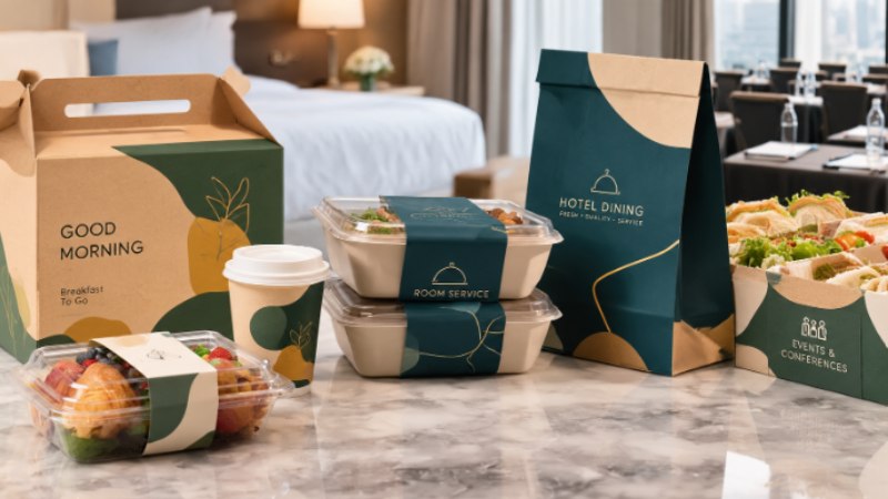 hotel food packaging