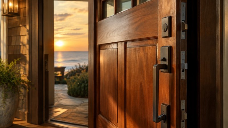 Coastal front doors